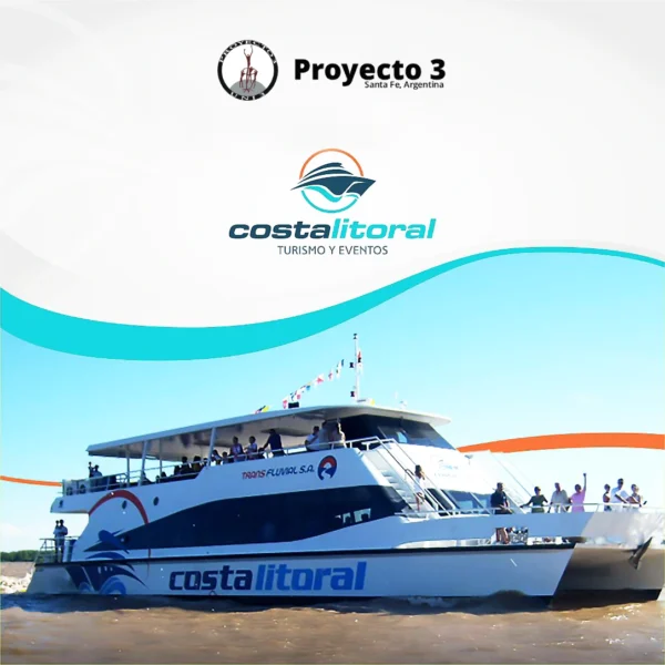 Paseo en Catamarán y merienda en el Costa Litoral