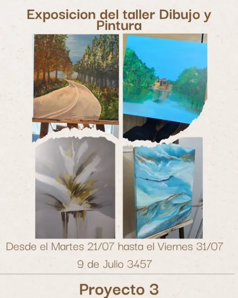 Exposición del taller de Dibujo y Pintura
