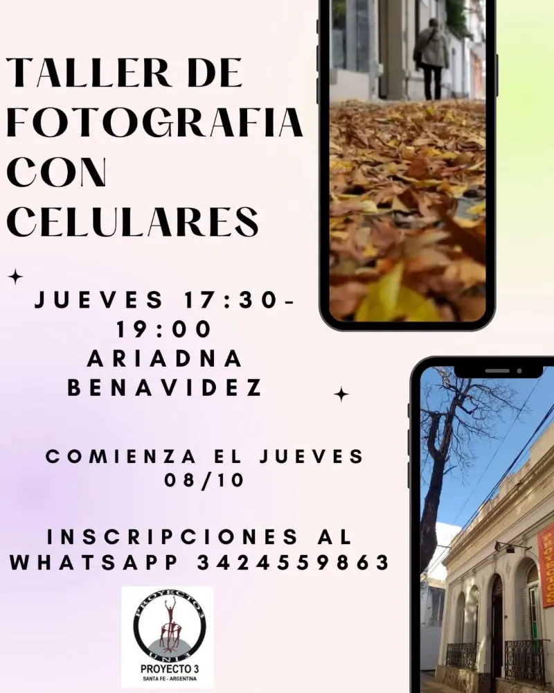 Taller de Fotografía con celulares