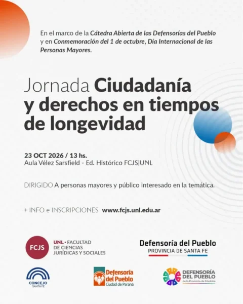 Jornada «Cuidadanía y Derechos en tiempos de longevidad»
